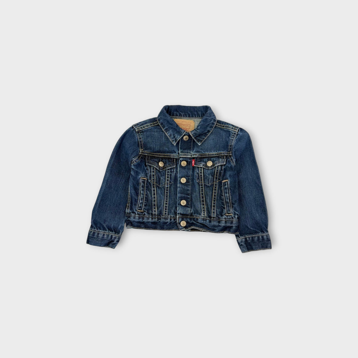 Retro Levis Denim Jacket, Size 2