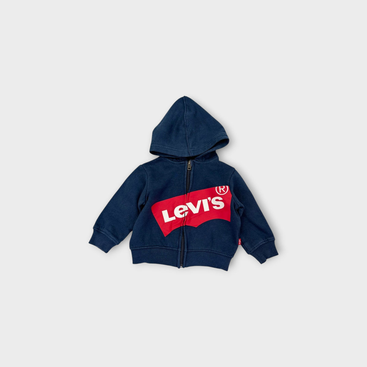 Levi's Navy Zip Through Jacket, Size 0