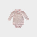 RL Pink Long Sleeve Bodysuit, Size 000