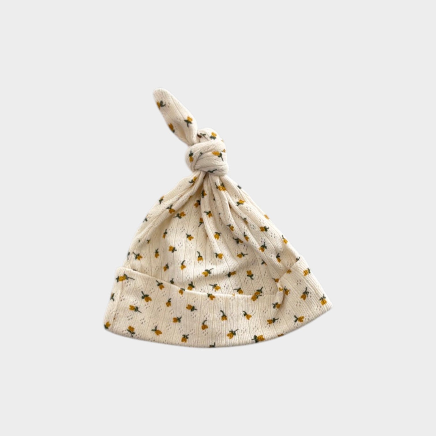 Nature Baby Pointelle Beanie, Size 0-6m