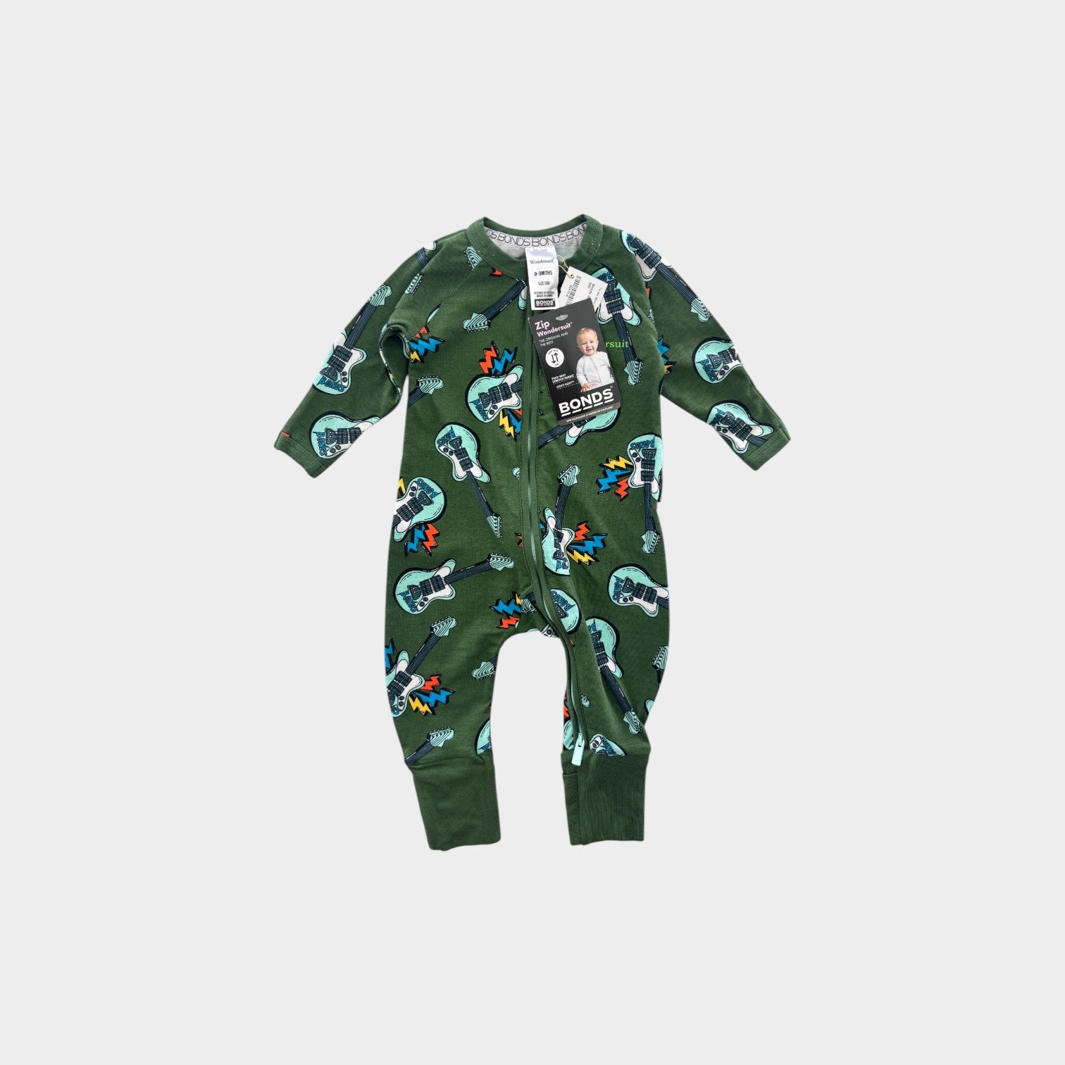 Bonds Pattern Wondersuit, Size 000