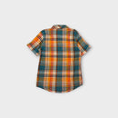 Levi's Retro Plaid Short Sleeve Shirt, Size 4-5