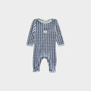 Country Road Gingham Onesie, Size 000