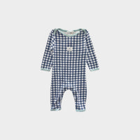 Country Road Gingham Onesie, Size 000