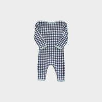 Country Road Gingham Onesie, Size 000