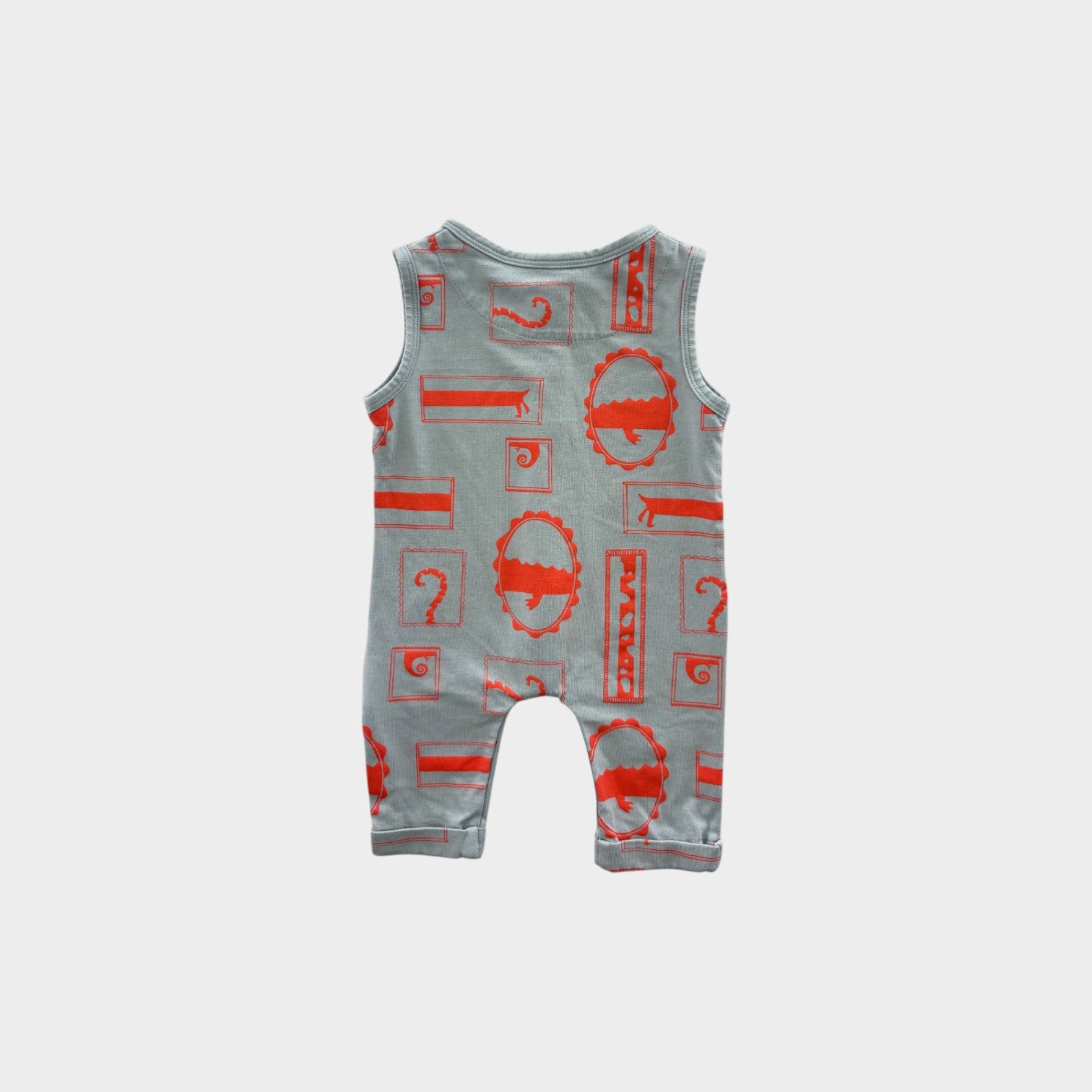 Olive & The Captain Stamp Jumpsuit, Size 000