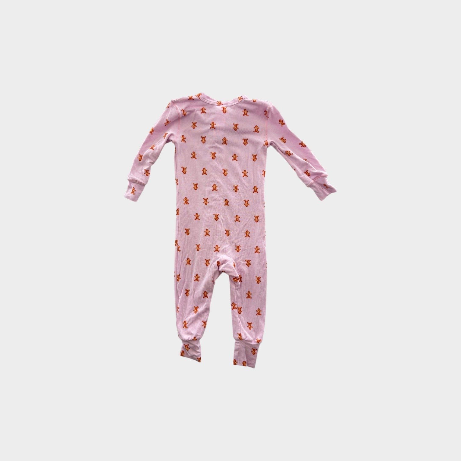 Skims Pink Gingerbread Onesie, Size 0000