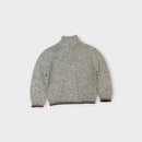 TH Grey Knit Quarter Zip Jumper, Size 18M