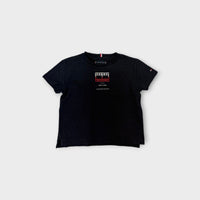 Tommy Hilfiger Navy Logo T-Shirt, Size 4