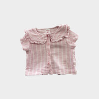 Seed Pink Stripe Set, Size 000
