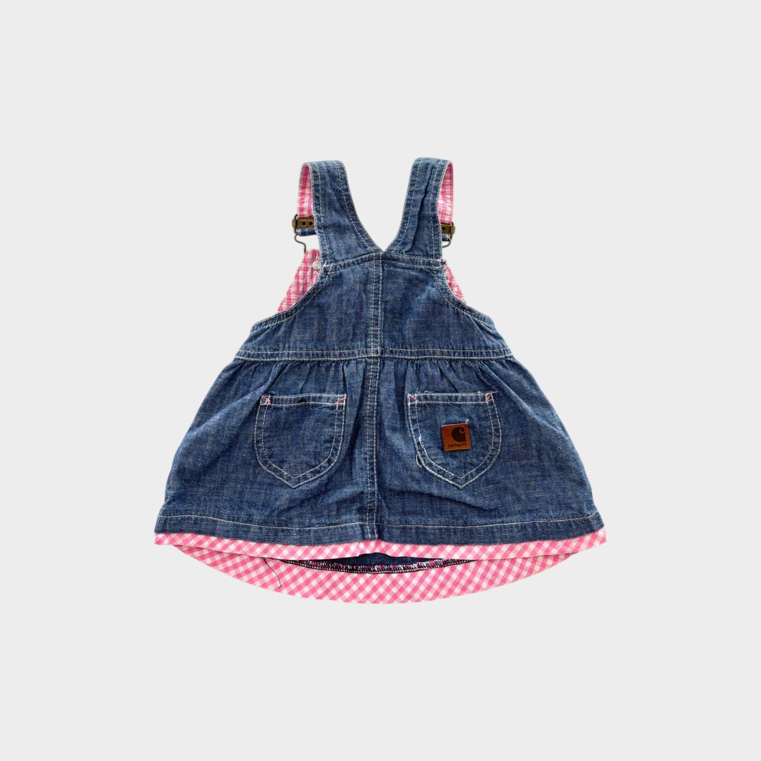 Carhartt Denim Pinafore Dress, Size 000
