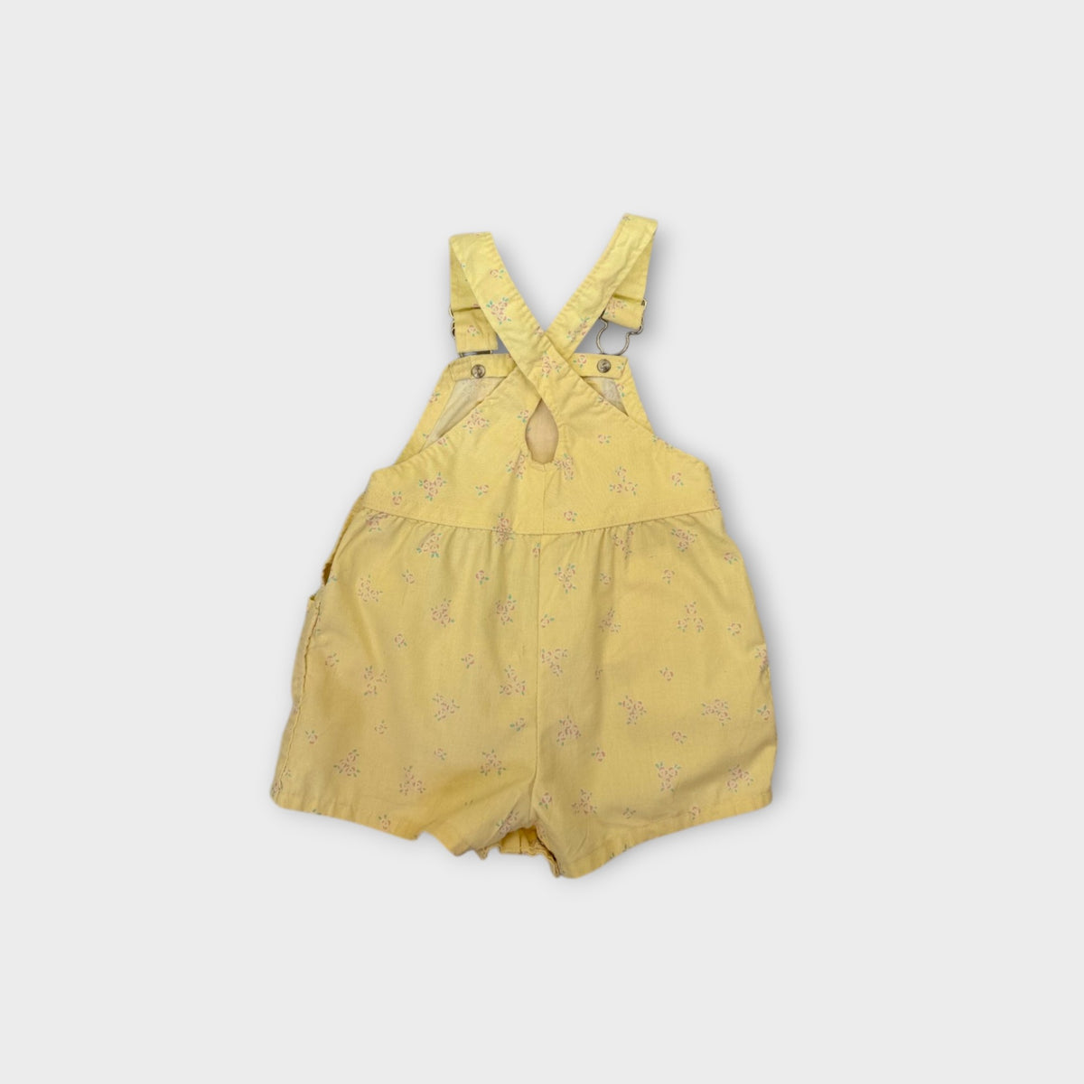 Oshkosh B'Gosh Vintage Yellow Shortalls, Size 1