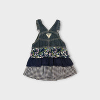 Oshkosh Girl Retro Denim Pinafore, Size 1-2