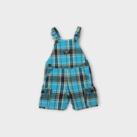 Oshkosh B'Gosh Retro Plaid Shortalls, Size 1