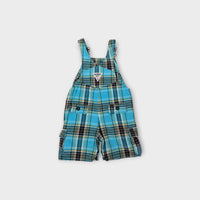 Oshkosh B'Gosh Retro Plaid Shortalls, Size 1