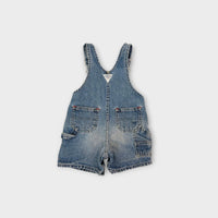 OshKosh Retro Denim Shortalls, Size 0