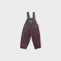 Oshkosh B'Gosh Vintage Plaid Overalls, Size 2