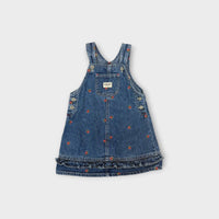 Oshkosh B'Gosh Retro Denim Strawberry Dress, Size 2