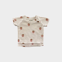 Wilson & Frenchy Strawberry Terry Top, Size 000