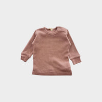 Quincy Mae Waffle Long Sleeve, Size 000