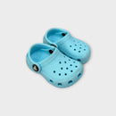 Light Blue Crocs, Size C4