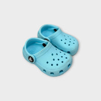 Light Blue Crocs, Size C4
