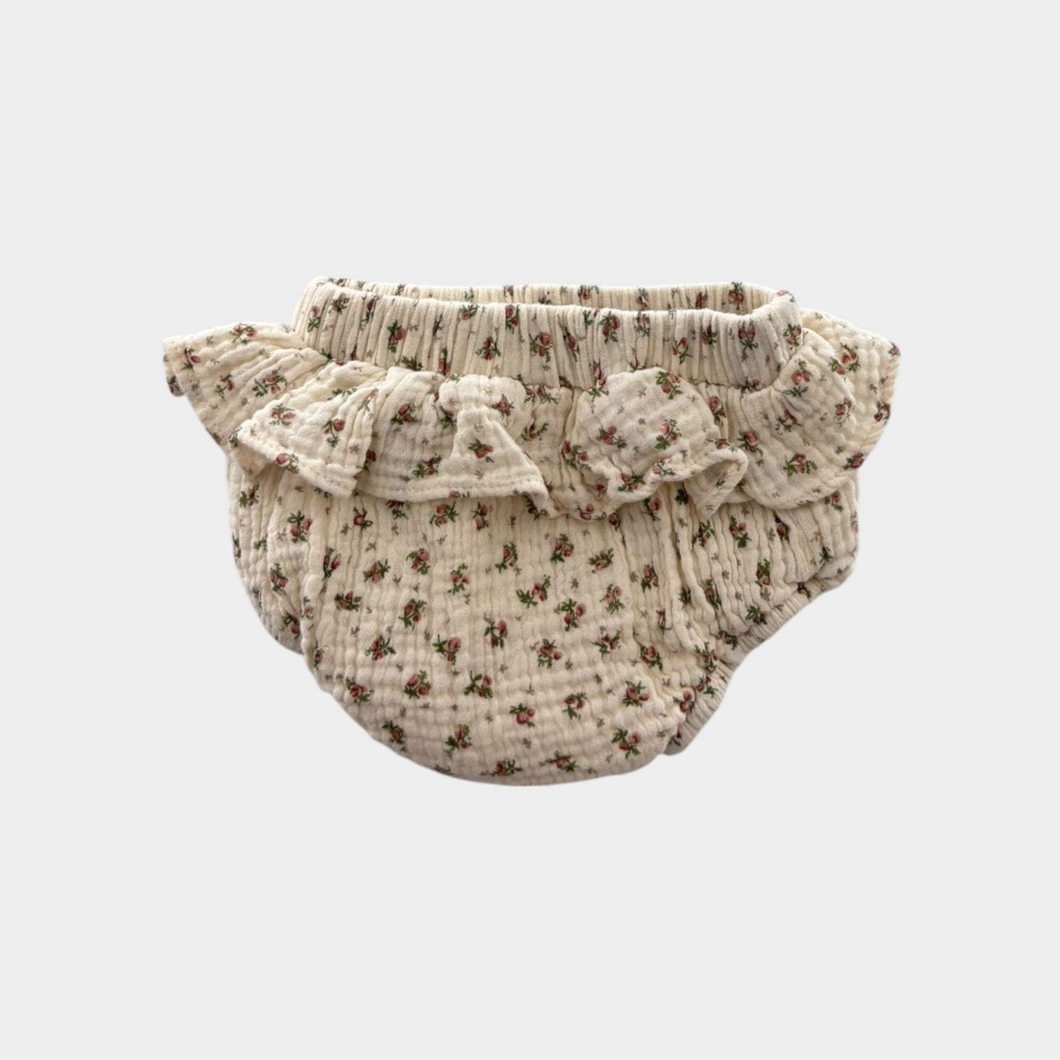 Blue Daisy Floral Bloomers, Size 000