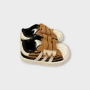 Adidas Tiger Stripe Sneaker, Size EU 19