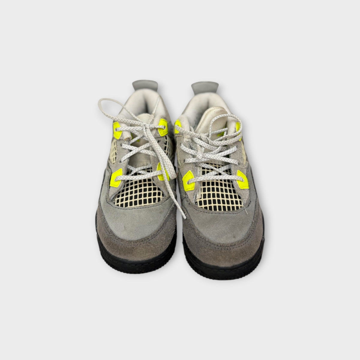 Nike Air Jordan IV 95 Neon Sneakers, Size EU 26