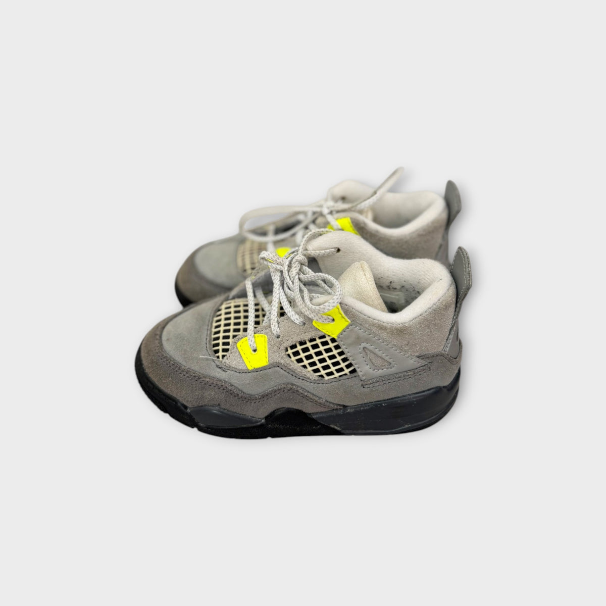 Nike Air Jordan IV 95 Neon Sneakers, Size EU 26