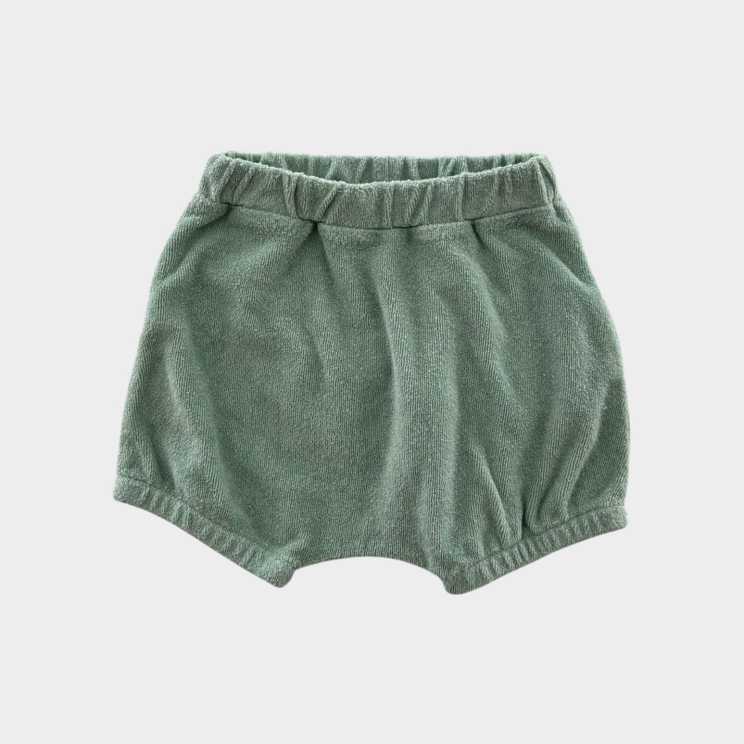 Seed Teal Terry Shorts, Size 000