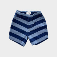 Blue Stripe Shorts, Size 000