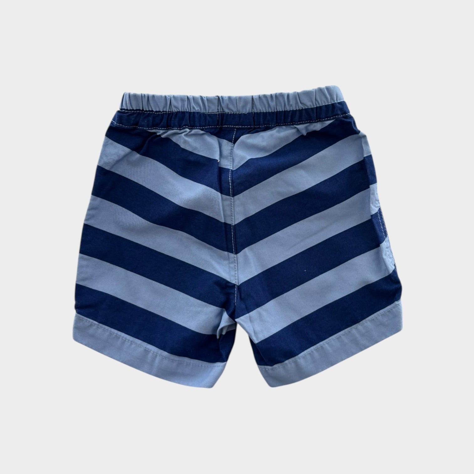 Blue Stripe Shorts, Size 000