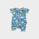 Halcyon Nights Cloud Print Growsuit, Size 0000