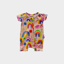 Halcyon Nights Rainbow Print Growsuit, Size 0000