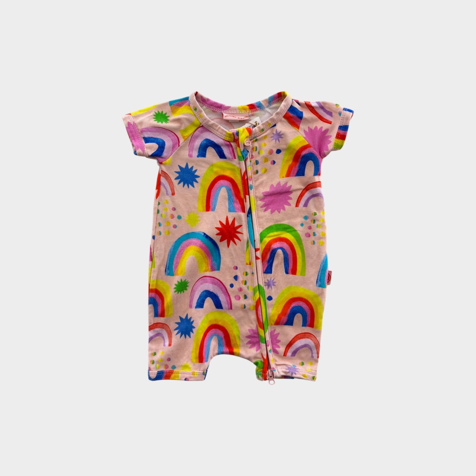 Halcyon Nights Rainbow Print Growsuit, Size 0000