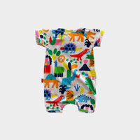 Halcyon Nights Dino Print Growsuit, Size 0000