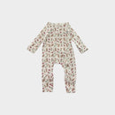 Homegrown Bunny Print Onesie, Size 00