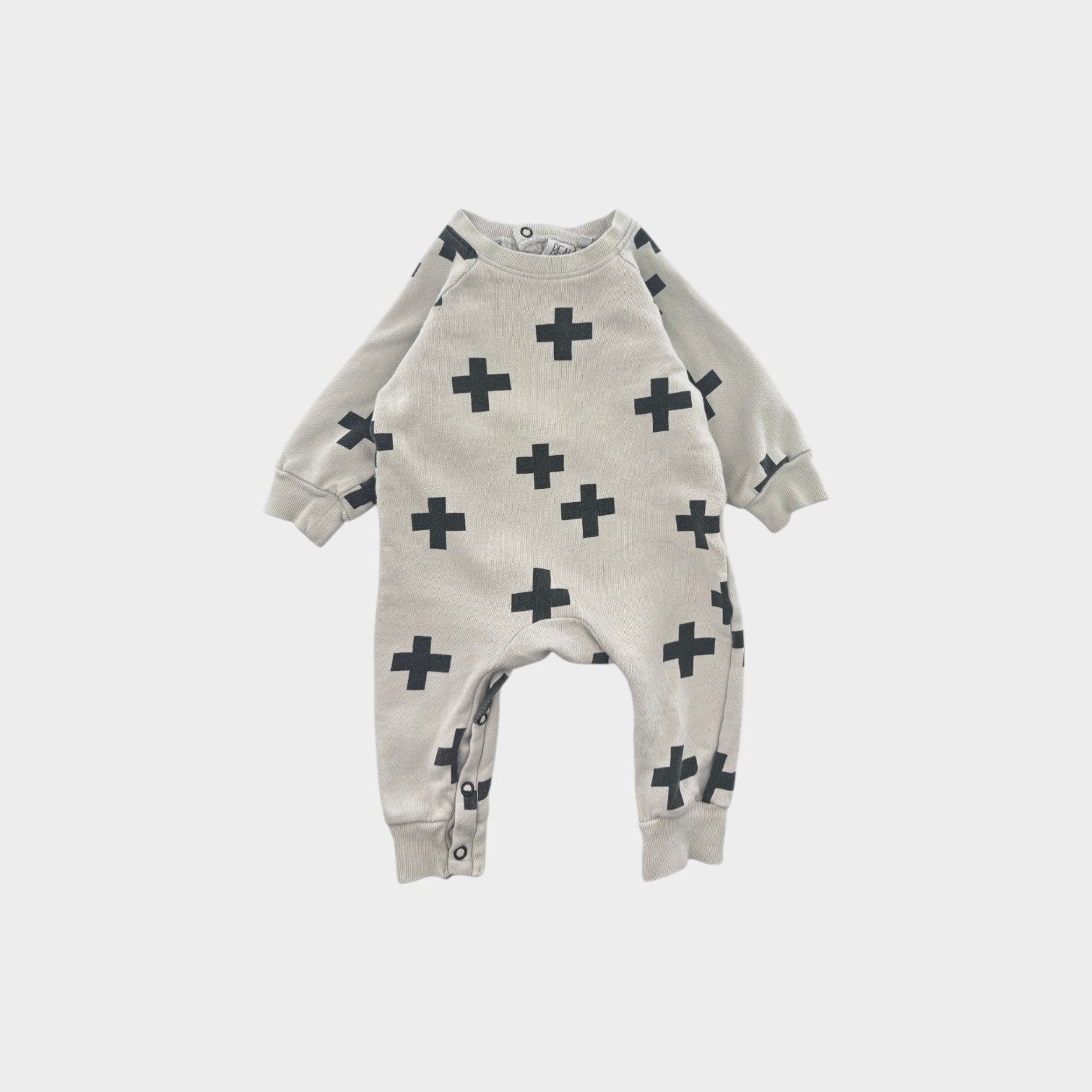 Beau Loves Plus Sweatsuit Onesie, Size 00