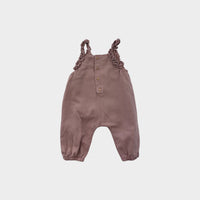 Mauve Twill Jumpsuit, Size 00