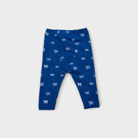 Nature Baby Bow Leggings, Size 00