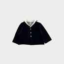 Petit Bateau Sailor Cardigan, Size 000