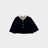 Petit Bateau Sailor Cardigan, Size 000