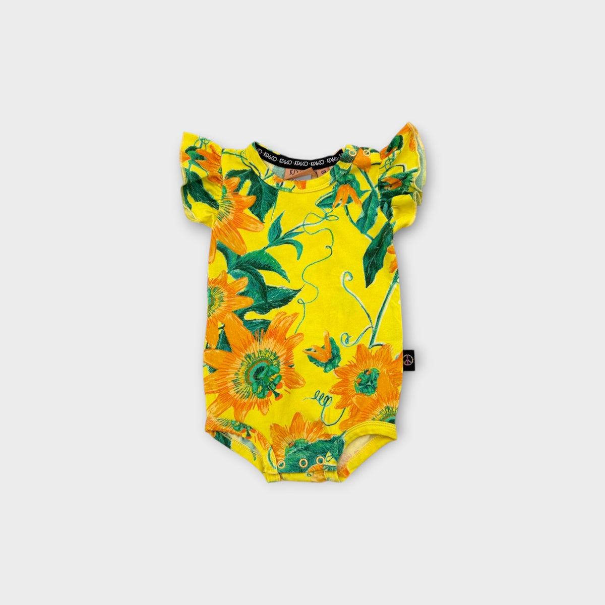 Kip & Co Flower Bodysuit, Size 00