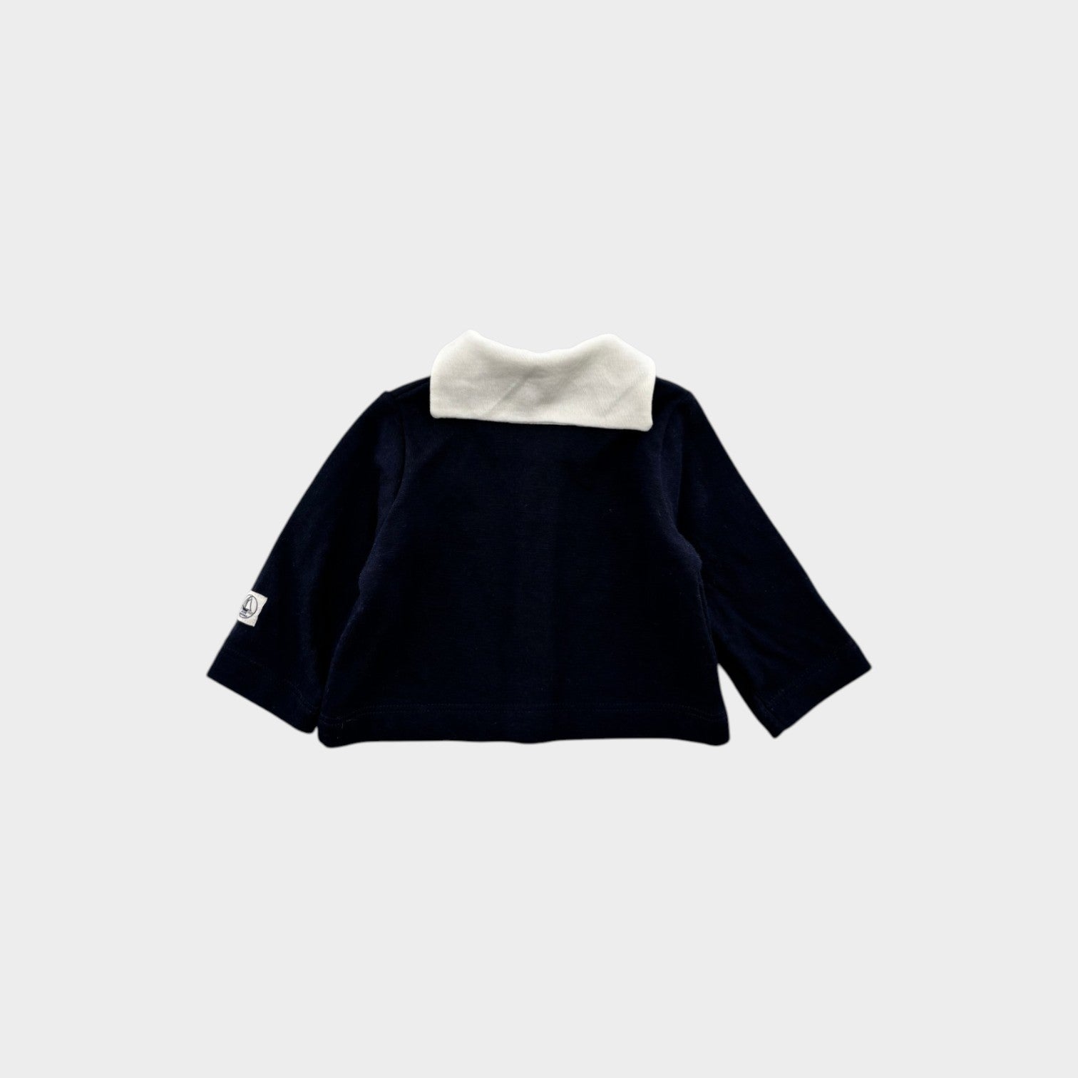 Petit Bateau Sailor Cardigan, Size 000