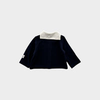 Petit Bateau Sailor Cardigan, Size 000