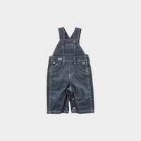Retro Railway Stripe Overalls, Size 000