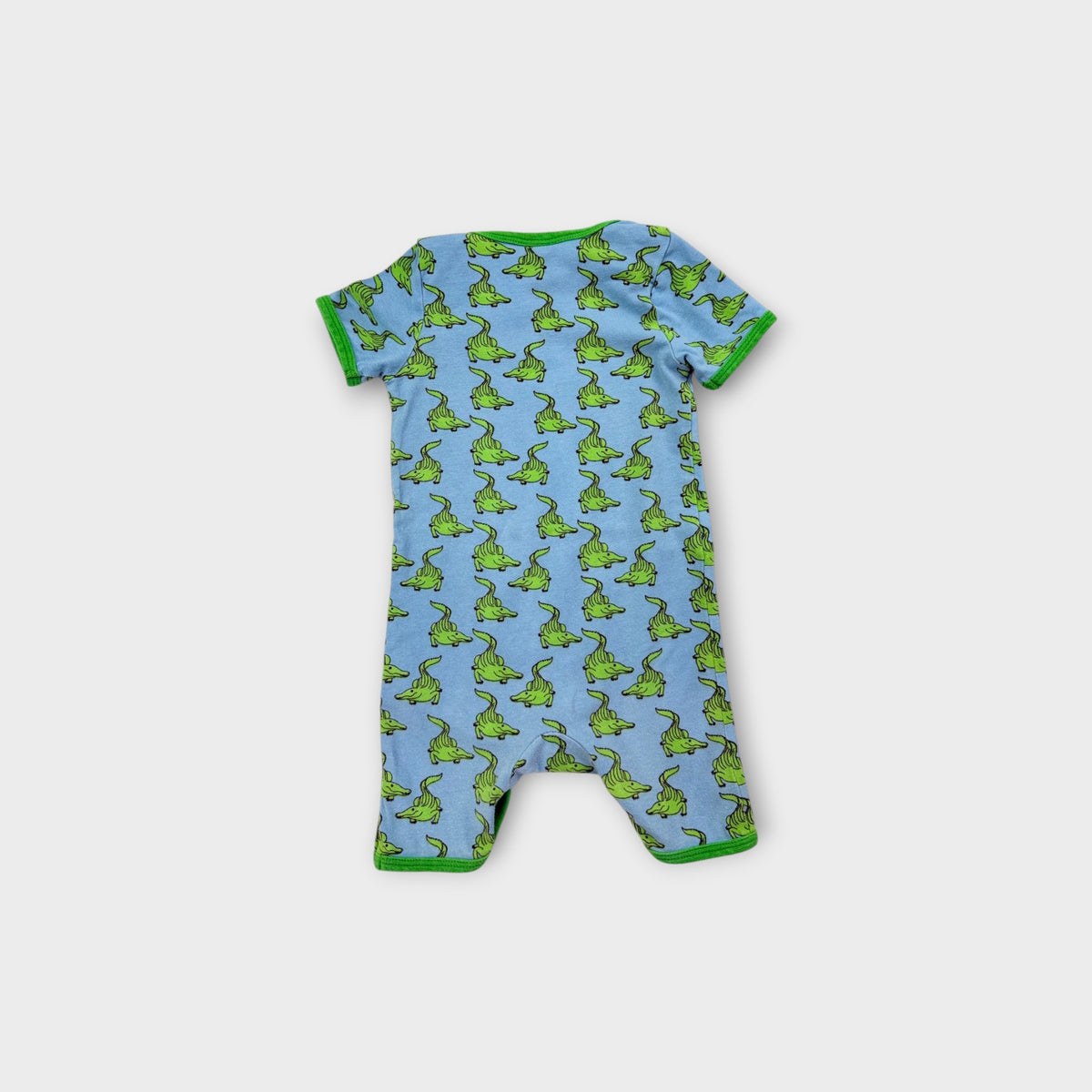 Smafolk Crocodile Romper, Size 00