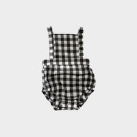 Miann & Co Gingham Romper, Size 00