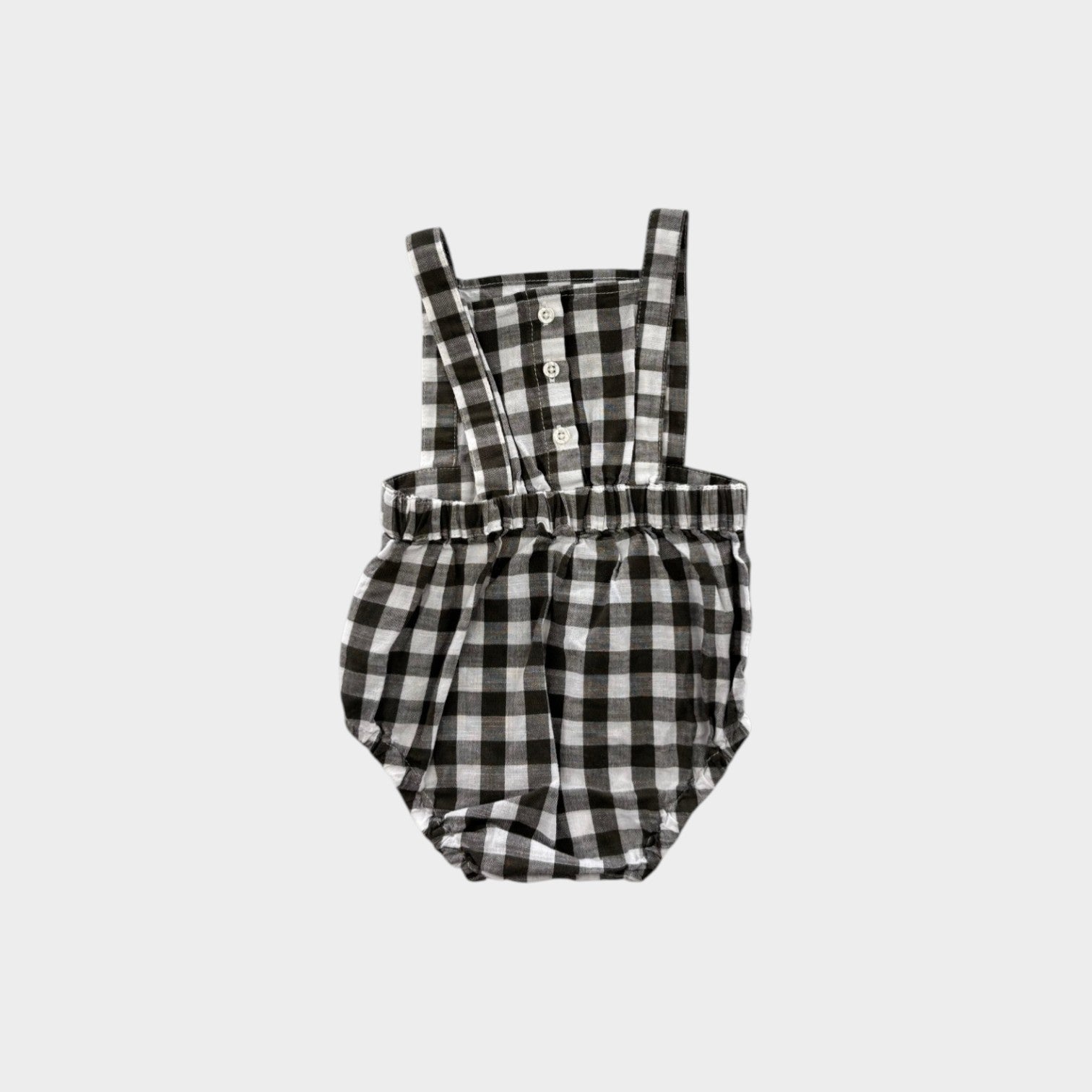 Miann & Co Gingham Romper, Size 00